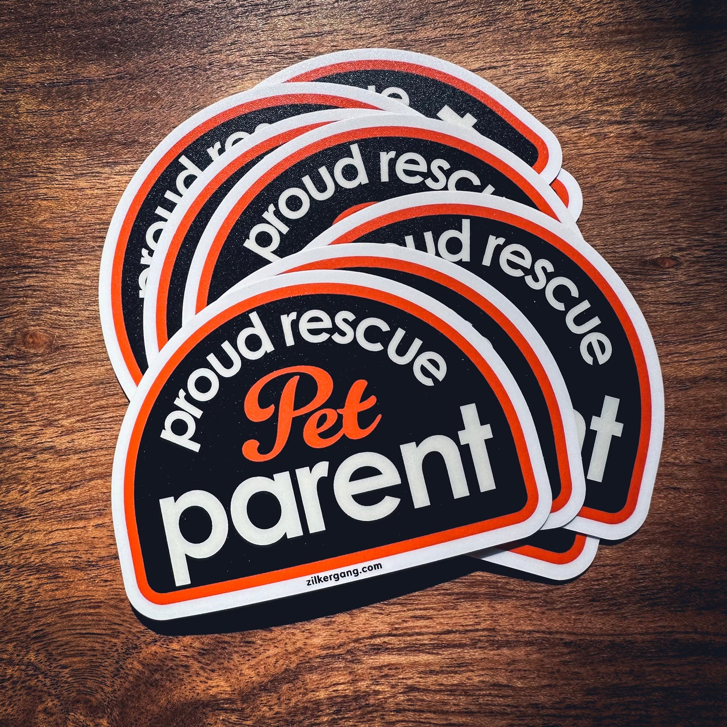 Proud Rescue Pet Parent Sticker