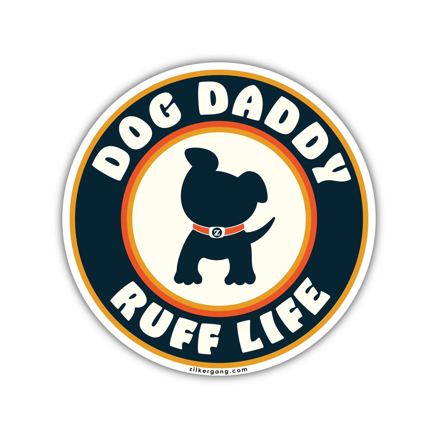 Dog Daddy Sticker