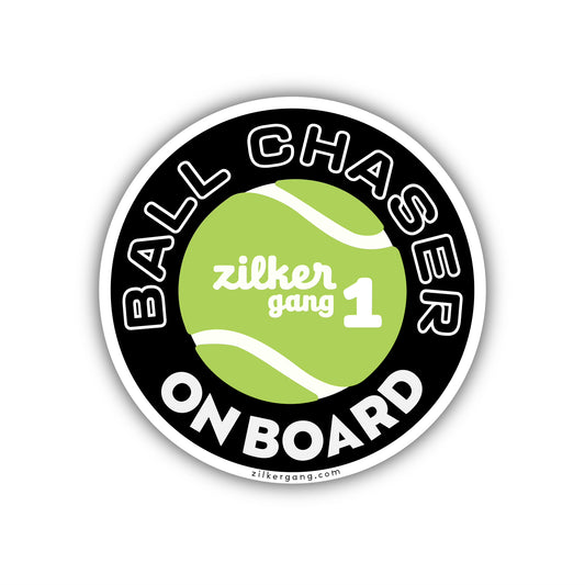 Ball Chaser On Board Sticker